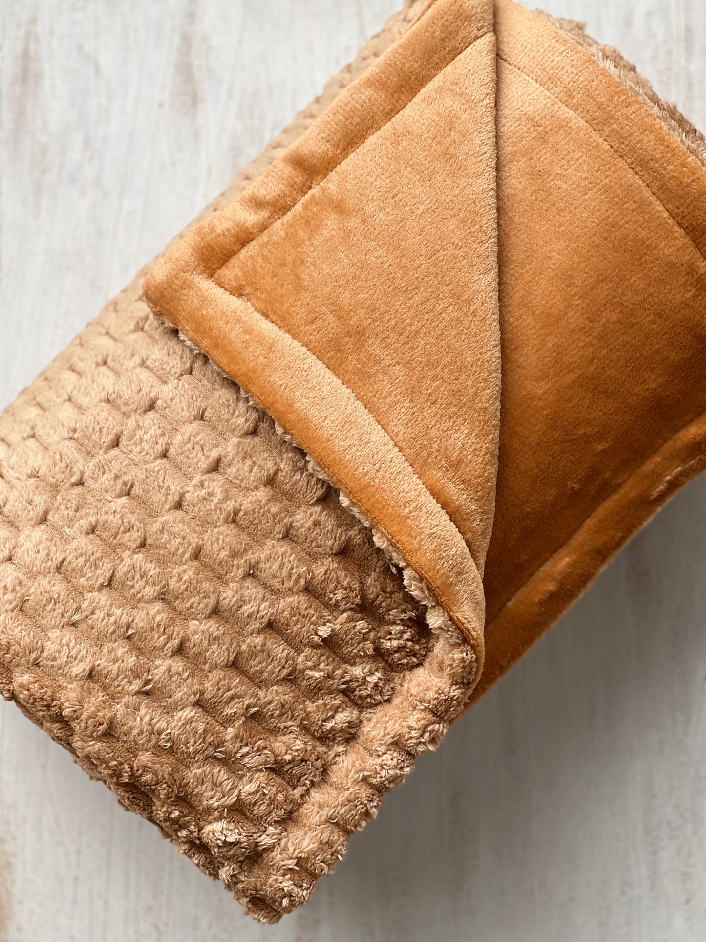 Cobija grande Caramelo